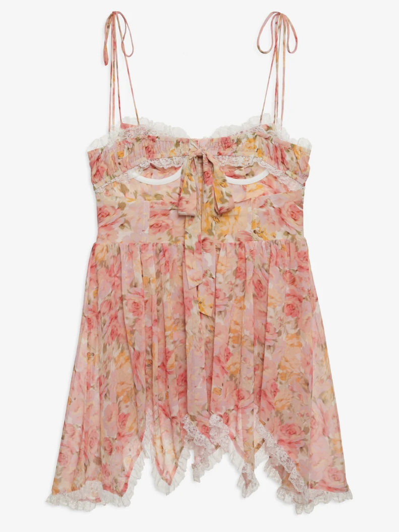 Elea Asymmetrical Mini Dress